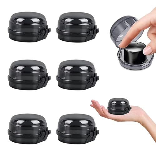 Small Size Gas Stove Knob Safety Covers: 6Pcs Child Proof Stove Covers Diameter 0.14 inches, Non-Universal Compact Size Baby Proof Oven knobs Locks for Only Height Under 1.65'