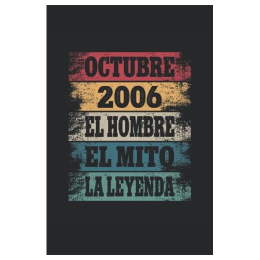 2006 - El Hombre - El Mito - La Leyenda Octubre 2006: Regalos Originales para Hombre Papá Abuelo Hermano - Diario, Cuaderno De Notas, Apuntes O Agenda