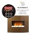 Klarstein Curved Copper L&F - Chimenea eléctrica con función calefactora, Chimenea electrónica,...