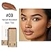 2 Pcs Beauty Balm Serum Boosted Skin Tint, Hydrating Concealer Stick, Lightweight Solid Tinted, Moisturizer Contour Stick Foundation for Women, Natural & Flawless Finish（#3）