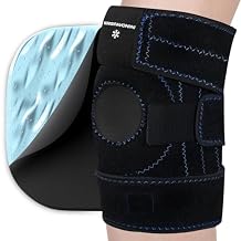 KingPavonini 3-in-1 Knee Ice Pack Wrap After Replacement Surgery, Reusable Gel Ice Packs for Injuries, Cold/Hot Therapy, Ice Wraps for Knee Pain Relief, Swelling, Arthritis, Meniscus Tear and ACL