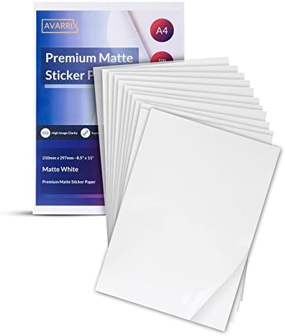 Avarrix Australia A4 Sticker Paper 