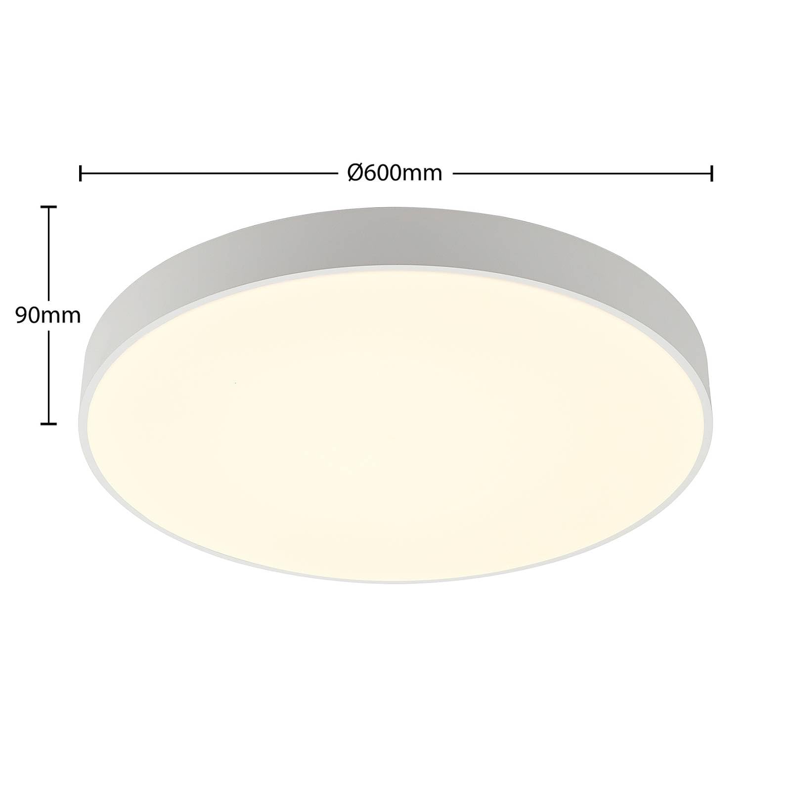 Arcchio Plafoniera Vinca LED, lunghezza 120 cm, lampada LED, plafoniera