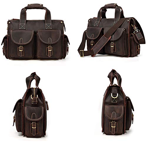 Sac à main homme affaires pour ordinateur 13.3 pouces