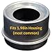 Kit King USA 10 Pack Rubber Grease Plug Dust Caps for Trailer Spindles That Fit Most 2000 to 3500 Pound Dexter 85-1 Axles, Hubs Trailer Bearing Dust Cap Covers Replacement for EZ Lube Axle