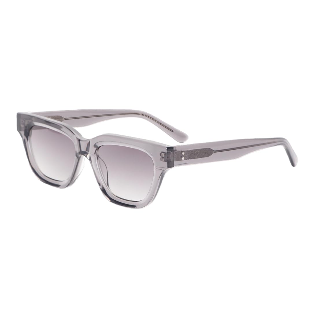 Gafas de sol rectangulares de moda con montura de acetato, estilo retro, para conducir, protección UV400.