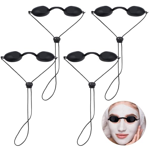 DOPENSPI 4Stück Solarium Brille, UV Schutzbrille Infrarot Schutzbrille Laserschutzbrille für Schönheitsbehandlungen BräUnungsschutz Im Augenklappe Freien LED-Lichttherapie IPL Haarentfernung UV-Schutz DOPENSPI 4Stück Solarium Brille, UV Schutzbrille Infrarot Schutzbrille Laserschutzbrille für Schönheitsbehandlungen BräUnungsschutz Im Augenklappe Freien LED-Lichttherapie IPL Haarentfernung UV-Schutz