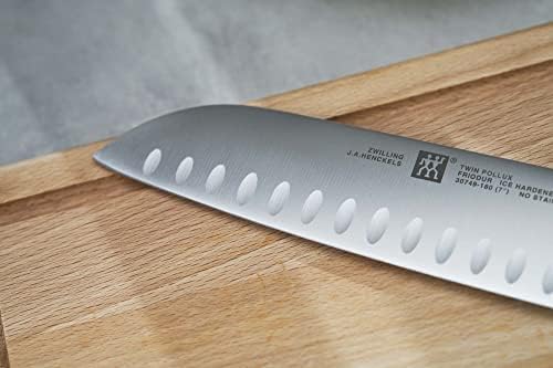 ZWILLING TWIN Signature 7-inch Hollow Edge Santoku Knife - Thumbnail 5