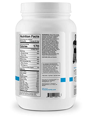 Transformhq Meal Replacement Shake Powder 28 Servings (Chocolate Peanut Butter) - Gluten Free, Non-Gmo #TOP2