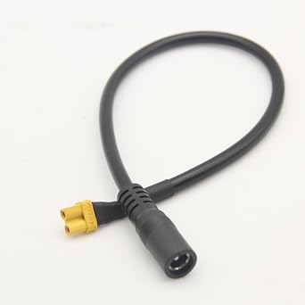 VERBANA FPV Drone Goggles Charging Adapter Cable Soft Silicone 30cm DC5.5 2.5 Female to XT30 XT60 Female Plug Kit Spare Part for FPV Drone Goggles Accessories Part Color for XT30
