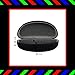 Sunglass Case Hard Shell | Large Eye Glasses Case For Men And Women | Protective Holder for Eyewear | Fits Most Eyeglasses | Satin Black And Grey