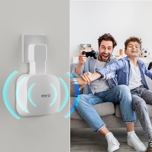 Support mural eero 7 sans perçage pour ranger vos câbles encombrants - 7