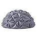 NA Leiouser Demi-ballon de yoga, pilates, fitness, exercice d'équilibre (Gris)