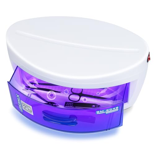 Stérilisateur ongles 8W LXIANGN à tiroir de nettoyage multi-usages grande capacité durable