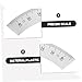 HOLIDYOYO 45Degree Angle Plate Ruler Protractor for Milling Machines Durable Measuring Gauging Tool for Drilling and Grinding Projects
