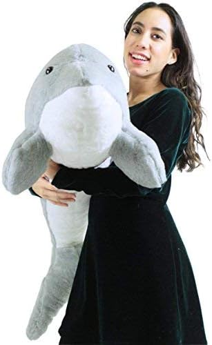 Miniatura 6 de Delfín de peluche gigante hecho en Estados Unidos de 457in de felpa suave fabricado en Estados Unidos