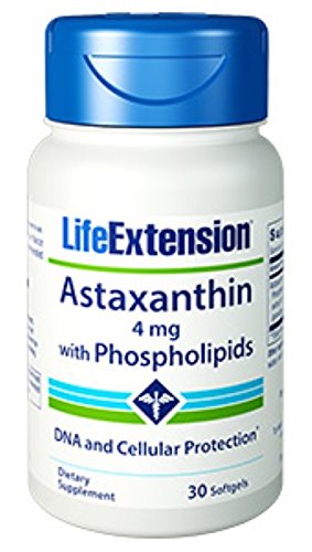 Astaxanthin with Phospholipids 4 mg, 30 softgels-Pack-3