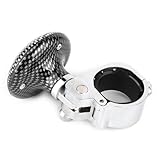 Ejoyous Universeller Auto-Lenkrad-Drehknopf, Kohlefaser-Power-Ball-Drehmomentverstärker für Einfaches Fahren (Kohlefaser)