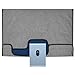 CaSZLUTION Monitor Dust Cover Compatible with iMac 24 inch 2021/2023/2024 All in one Desktop Computer - Oxford Fabric Monitor Dust Cover Case Protective Screen Sleeve for iMac 24", Gray