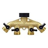 wasserverteiler gardena Messing als die Premium-Wahl für die Haltbarkeit und Langlebigkeit des Material, solide und langlebig, korrosionsbeständig und hat eine lange Lebensdauer.