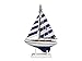 Hampton Nautical Blue Striped Pacific Sailer, 9