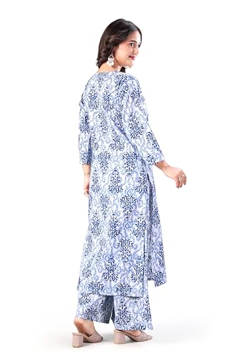 Image of Kurti with Plazo Set for Women