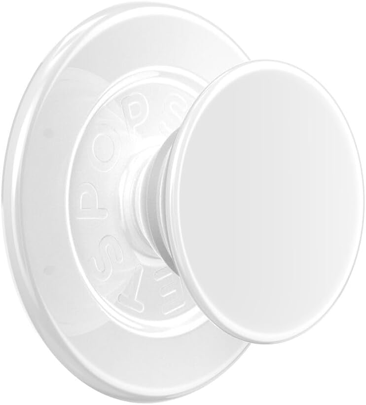 PopSockets Phone Grip for MagSafe, Magnetic Holder- Glossy White image 4