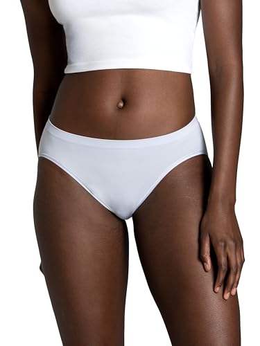 Fruit of the Loom Women's No Show Seamless Underwear, Amazing Stretch & No Panty Lines, Available in Plus Size2