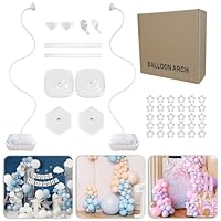 スタンピンアップ　バルーンアドベンチャー Amazon.co.jp: PakyKai バルーンアーチキット 自由曲げ形状 変形