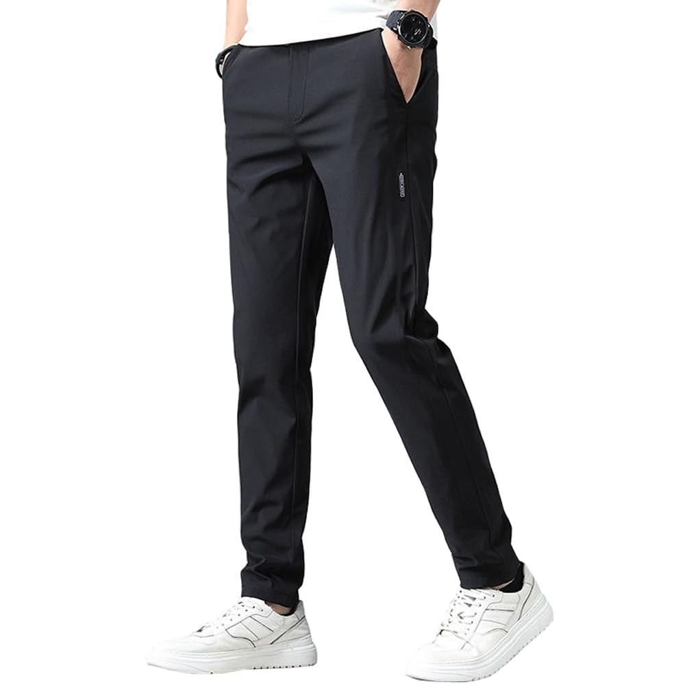 Cool Touch Pants, Men's Pants, Summer, Jogger Pants, Lightweight, Stretchy, Sweatpants, Cool, Quick Drying, Bottoms, Cooling, Leggings, Men's, Thin, Easy Pants, Air Pants, Air Pants, Loungewear
