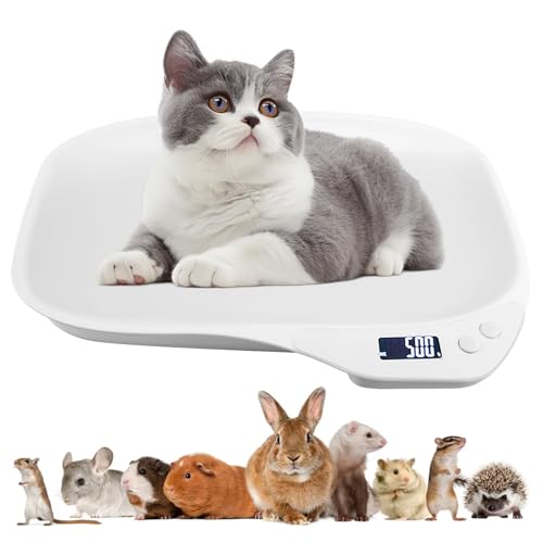 Balance Pour Animaux, 15 Kg (± 1 G) Balance Numérique Pour Animaux, Pèse-Personne Numérique, Mini Balance Numériques, Balance Pour Chat, Balance Pour...