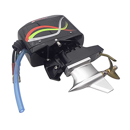 Gear Drive Outboard Engine for RC Speed Boat Racing Boat - 3660 KV2070 Brushless Motor - Electric Operation - Transom Mount
