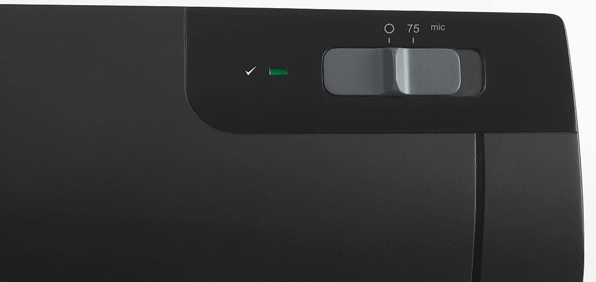 GBC Laminiergerät A4 Fusion 1000L, High Speed Laminieren, 4 min Aufwärmzeit, Heiß-/ Kaltlaminieren, für Visitenkarten-Größe bis A4, Ideal für Home Office oder kleine Büros, Schwarz, 4400744EU