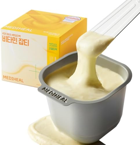 Image of Mediheal Derma Modeling Pack (Vitamin) - Radiance Care For Smooth Skin - Easy DIY Home Spa Kits, Hydrating Icy Jelly Mask For Skin Refreshment