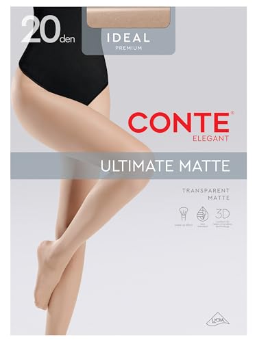 Image of Conte Tights Classic Matt Sheer Pantyhose with Control Top Ideal 20 den