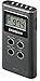 SG-110 FM/AM Stereo Pocket Receiver, Dark Gray; Direct Recall 15 Station Presets; Auto Seek Station; Built-in Real Time Clock; Adjustable Tuning Step; 90 Minute Auto Shut Off; Handheld Size