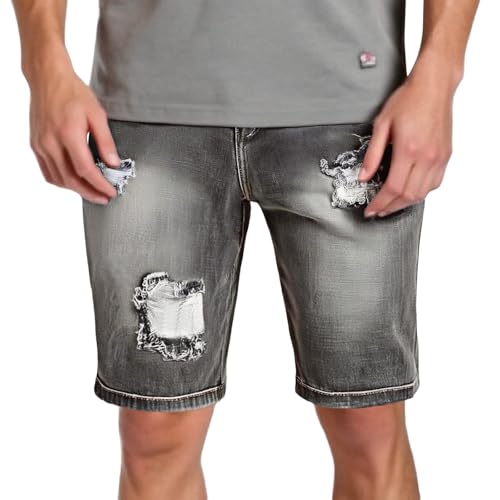 Short de sport en denim pour homme actif du jogging matinal aux sorties urbaines