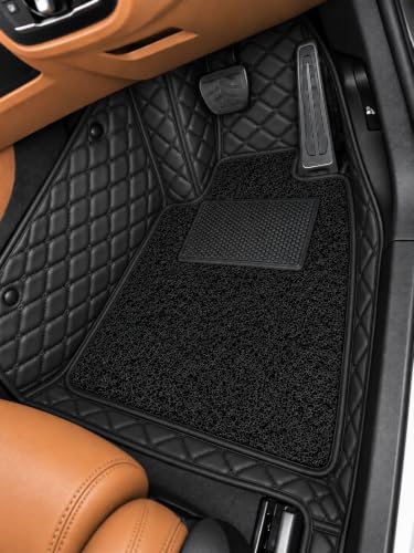 Image of 7D Car Floor Mat for Volvo Xc 40 2018 Onwards | Full Black