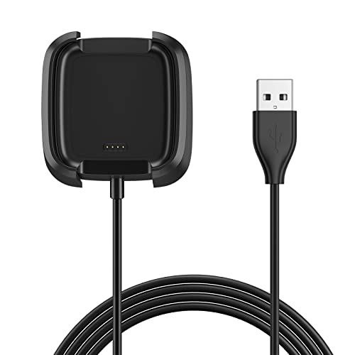 Wanme Charger Dock for Fitbit Versa 2 Only USB Replacement Charging Cable Cord Stand for Versa 2