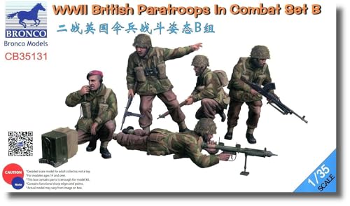 British Paratroopers Soldat Bronco CB35131 maquette de combat 1/35