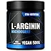 Produktbild L-Arginin HCL - Hochdosiert - Gut lösliches Pulver - Vegan - Laborgeprüft - Arginin Aminosäure - produziert in Deutschland
