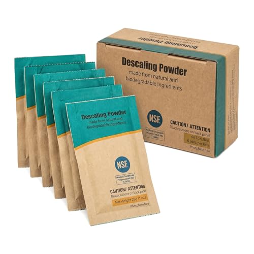 Sweetums Signatures Opal Descaling Powder Replacement for GE Profile Opal Descaling Powder (NSF Certified - 6 Pack)