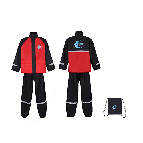 Sunpower Flycam Rain Suit Waterproof Motorcycle Outdoor Reflective Raincoat Over Suit #TOP1