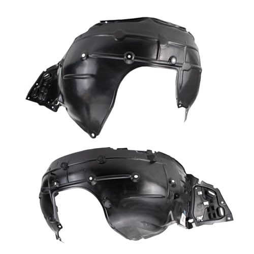 Image of TRQ Inner Fender Liner Set Compatible with 2017-2018 Honda Civic HO1248158 HO1249176