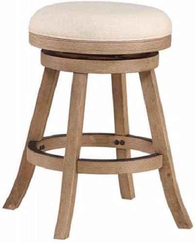 Vista 7 de Boraam Fenton Taburete giratorio para mostrador [cepillo de alambre marfil]