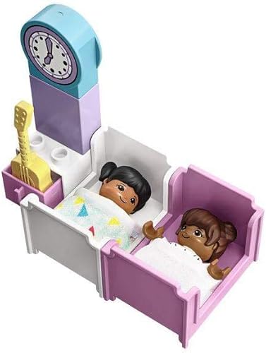Miniatura 3 de LEGO DUPLO Town Bedroom 10926 - Juego de juego de simulación para niños, juguete de desarrollo para niños, ideal para el aprendizaje y el juego de