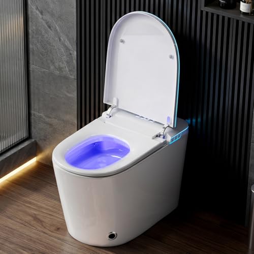 Smart Toilet with Bidet, UV-C, Auto Flush, Heated Seat