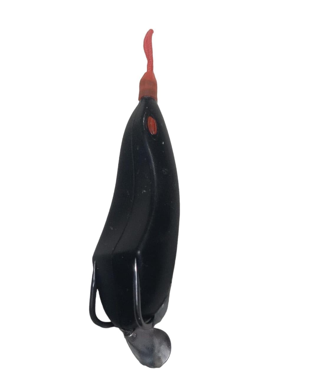 DUSHAMN Frog 17 GRAM/Silicone Frog Fishing Lures and Flies/Artificial Frog/Silicon Frog/Designed Fishing Frog (Black) 2