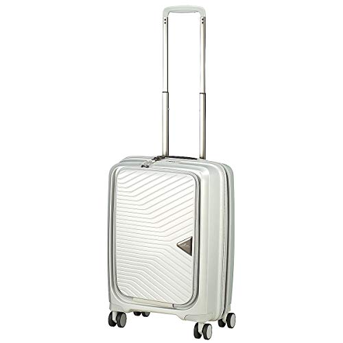 march Gotthard Cabin Business Trolley Silver Metallic