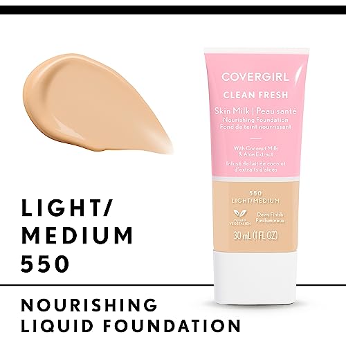 Covergirl, Clean Fresh Skin Milk Foundation, Light/Medium, 1 Count #TOP2